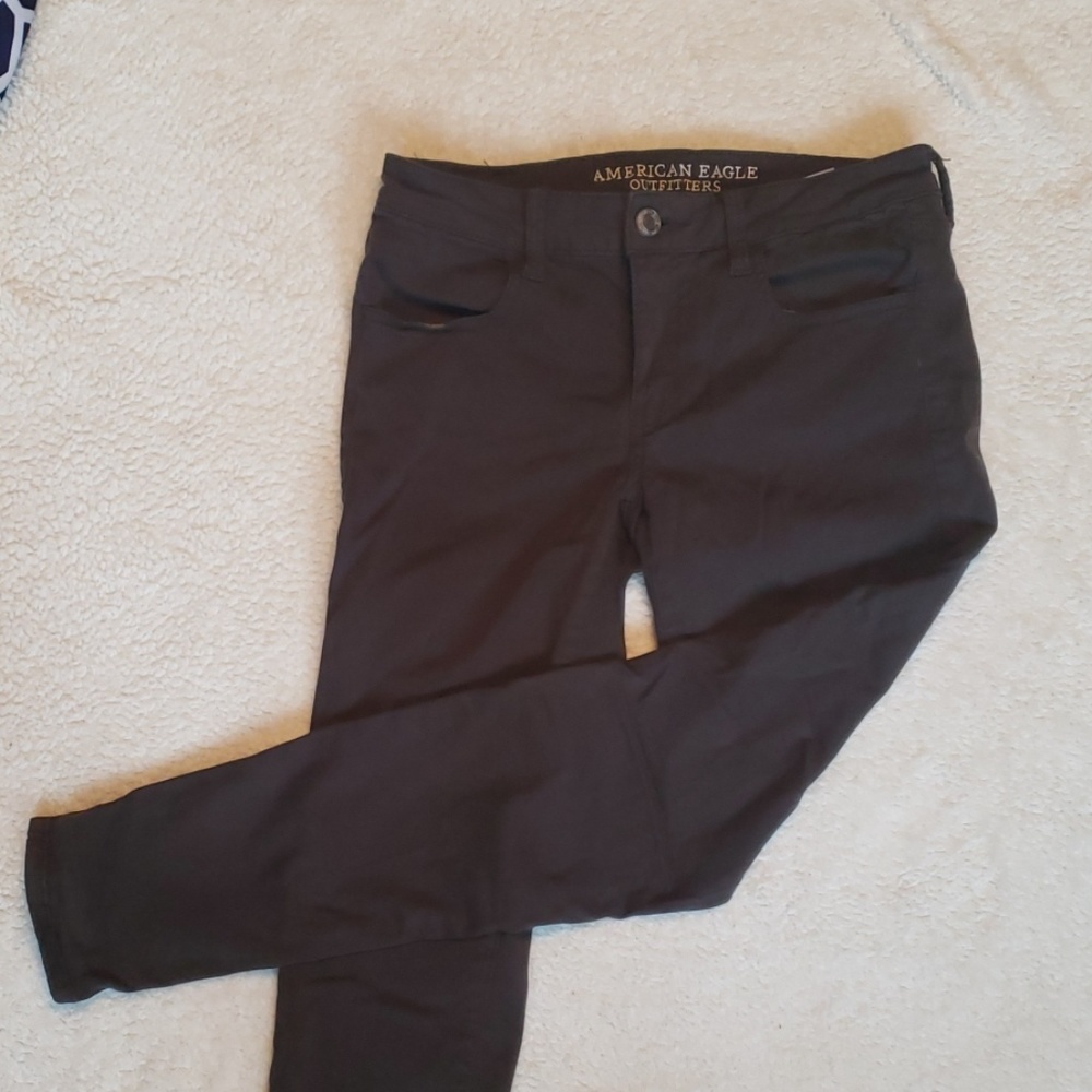 American Eagle Khaki green jeggings